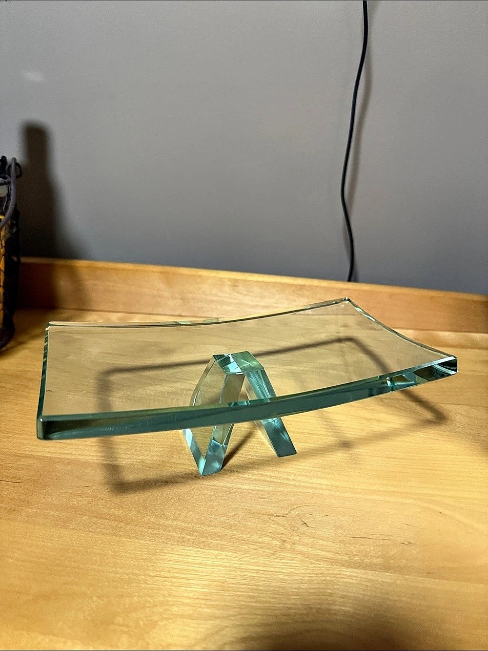 Vintage Umbra Look-Out Glass Vanity Tray Jonah Takagi Design